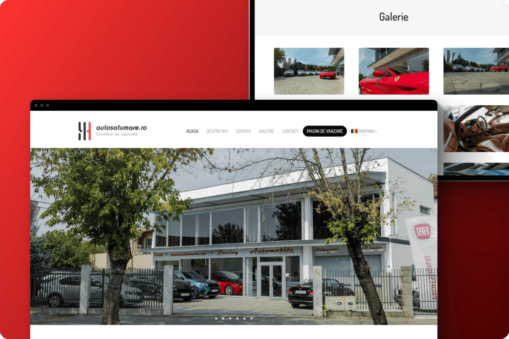 AutoSatuMare.ro design, photography, video and web development by AK Visuals