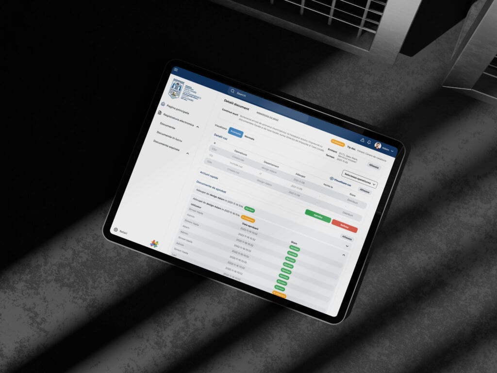 Document Management Platform product design and UX/UI by AK Visuals